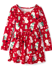 Robes de tous les jours imprimées pour filles