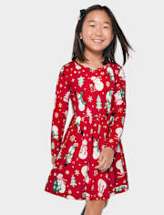 Robes de tous les jours imprimées pour filles