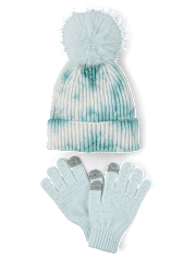Girls Tie Dye 2-Piece Cold Weather Set