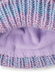 Toddler Girls Space Dye 2-Piece Cold Weather Set