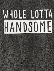 Baby And Toddler Boys Handsome Graphic Tee