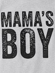 Baby And Toddler Boys Mama's Boy Graphic Tee