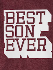 bébé et tout-petit, garçon Best Son Ever T-shirt imprimé