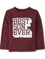 bébé et tout-petit, garçon Best Son Ever T-shirt imprimé