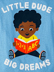 Baby And Toddler Boys Big Dreams Graphic Tee