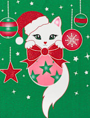 Girls Christmas Graphic Tee 2-Pack