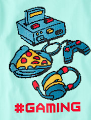 Boys Hashtag Gaming Graphic Tee