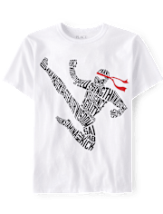 Boys Word Ninja Graphic Tee