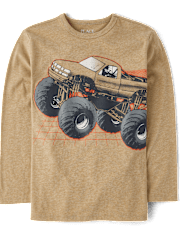 Boys Monster Truck Graphic Tee