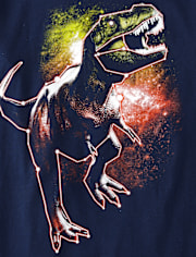 Boys Glow Dino Graphic Tee