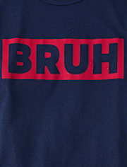 Boys Bruh Graphic Tee