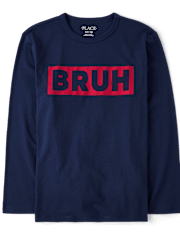 Boys Bruh Graphic Tee