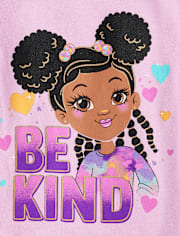 Baby And Toddler Girls Be Kind Graphic Tee