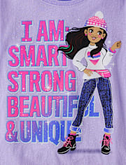 Girls Strong Girl Graphic Tee