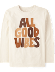 Boys Good Vibes Graphic Tee