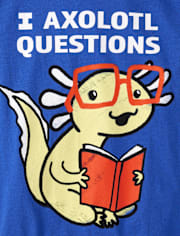 Boys Axolotl Graphic Tee