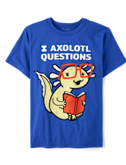 Boys Axolotl Graphic Tee
