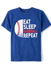 Boys Baseball Graphic Tee