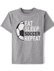 Boys Soccer Graphic Tee
