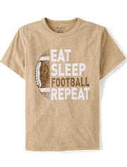 Boys Football Graphic Tee