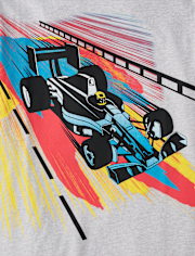 Boys Racecar Graphic Tee