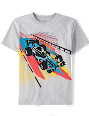 Boys Racecar Graphic Tee