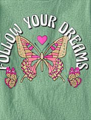 Girls Follow Your Dreams Graphic Tee
