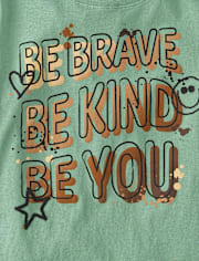 Girls Be Brave Graphic Tee