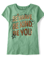 Girls Be Brave Graphic Tee