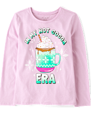 T-shirt graphique Hot Cocoa Era pour filles