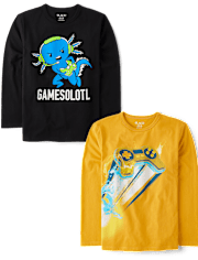 Boys Gamer Graphic Tee 2-Pack