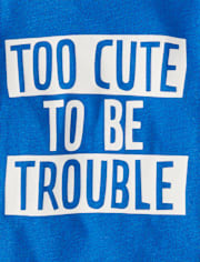 Baby And Toddler Boys Humor Graphic Tee 2-Pack