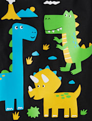 Baby And Toddler Boys Dino Graphic Tee