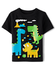 Baby And Toddler Boys Dino Graphic Tee
