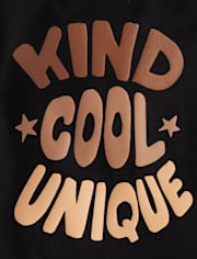Baby And Toddler Boys Kind Cool Unique Graphic Tee