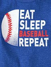 Baby And Toddler Boys Baseball Graphic Tee