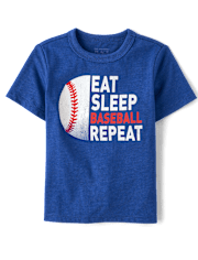 Baby And Toddler Boys Baseball Graphic Tee