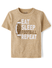 Baby And Toddler Boys Football Graphic Tee