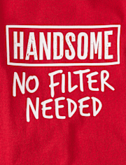 Baby And Toddler Boys Handsome Graphic Tee