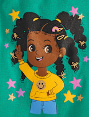 Baby And Toddler Girls Girl Graphic Tee