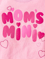 Bébé Et tout-petit, fille Mom's Mini T-shirt imprimé
