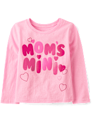 Bébé Et tout-petit, fille Mom's Mini T-shirt imprimé