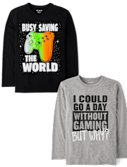 Boys Gamer Graphic Tee 2-Pack