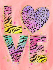 Girls Love Graphic Tee