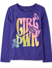 Girls Girl Pwr Graphic Tee