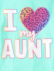 Girls Love My Aunt Graphic Tee