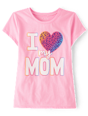 Girls Love My Mom Graphic Tee
