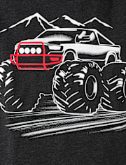 Boys Monster Truck Graphic Tee