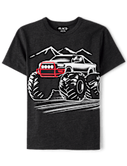 Boys Monster Truck Graphic Tee