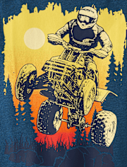 Boys Quad Bike Graphic Tee